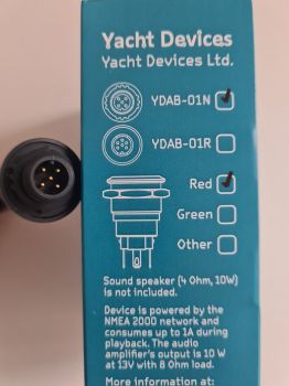 Bouton d' Alarme YDAB 01N -Réseau NMEA